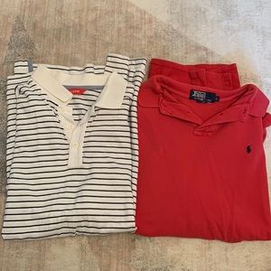 BUNDLE - 2 Mens Polo shirts - Ralph Lauren and IZOD